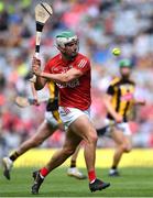 8 August 2021; Shane Kingston of Cork scores a point during the GAA Hurling All-Ireland Senior Championship semi-final match between Kilkenny and Cork at Croke Park in Dublin. Photo by Piaras Ó Mídheach/Sportsfile