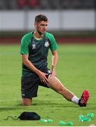 11 August 2021; Dylan Watts during a Shamrock Rovers training session at Elbasan Arena in Elbasan, Albania. Photo by Florion Goga/Sportsfile