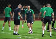 11 August 2021; Max Murphy during a Shamrock Rovers training session at Elbasan Arena in Elbasan, Albania. Photo by Florion Goga/Sportsfile