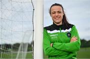 12 August 2021; Áine O’Gorman during a Peamount United media day at the FAI National Training Centre in Abbotstown, Dublin. Photo by Seb Daly/Sportsfile