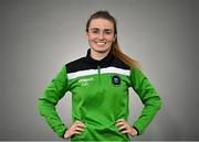 12 August 2021; Dearbhaile Beirne during a Peamount United media day at the FAI National Training Centre in Abbotstown, Dublin. Photo by Seb Daly/Sportsfile