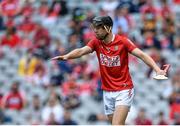 8 August 2021; Robert Downey of Cork during the GAA Hurling All-Ireland Senior Championship semi-final match between Kilkenny and Cork at Croke Park in Dublin. Photo by Piaras Ó Mídheach/Sportsfile