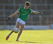 11 August 2021; Marc Nolan of Limerick during the Electric Ireland Munster minor football championship final match between Cork and Limerick at Semple Stadium in Thurles, Tipperary.  Photo by Piaras Ó Mídheach/Sportsfile