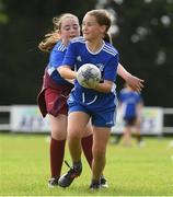 12 August 2021; Lyra Harrington, age 11, in action during the Bank of Ireland Leinster Rugby Summer Camp at Newbridge RFC in Newbridge, Kildare. Photo by Matt Browne/Sportsfile