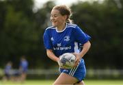 12 August 2021; Lyra Harrington, age 11, in action during the Bank of Ireland Leinster Rugby Summer Camp at Newbridge RFC in Newbridge, Kildare. Photo by Matt Browne/Sportsfile