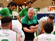 12 August 2021; Ireland head coach Mark Keenan during the FIBA Men’s European Championship for Small Countries day three match between Ireland and San Marino at National Basketball Arena in Tallaght, Dublin. Photo by Eóin Noonan/Sportsfile