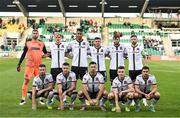 12 August 2021; The Dundalk team before the UEFA Europa Conference League third qualifying round second leg match between Dundalk and Vitesse at Tallaght Stadium in Dublin. Photo by Ben McShane/Sportsfile
