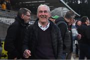 13 August 2021; Louth Senior Football manager Mickey Harte in attendance after the Electric Ireland Ulster GAA Football Minor Championship Final match between Donegal and Tyrone at Brewster Park in Enniskillen, Fermanagh. Photo by Ben McShane/Sportsfile