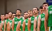 14 August 2021; Lorcan Murphy of Ireland before the FIBA Men’s European Championship for Small Countries day four match between Gibraltar and Ireland at National Basketball Arena in Tallaght, Dublin. Photo by Eóin Noonan/Sportsfile