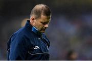 14 August 2021; Dublin manager Dessie Farrell during the GAA Football All-Ireland Senior Championship semi-final match between Dublin and Mayo at Croke Park in Dublin. Photo by Ramsey Cardy/Sportsfile