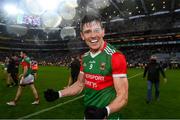 14 August 2021; Conor Loftus of Mayo following his side's victory in the GAA Football All-Ireland Senior Championship semi-final match between Dublin and Mayo at Croke Park in Dublin. Photo by Ramsey Cardy/Sportsfile