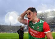 14 August 2021; Tommy Conroy of Mayo after his side's victory over Dublin in their GAA Football All-Ireland Senior Championship semi-final match at Croke Park in Dublin. Photo by Seb Daly/Sportsfile