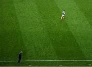 14 August 2021; Aidan O'Shea of Mayo comes onto the pitch as a substitute late in extra-time during the GAA Football All-Ireland Senior Championship semi-final match between Dublin and Mayo at Croke Park in Dublin. Photo by Stephen McCarthy/Sportsfile