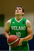 14 August 2021; Ciaran Roe of Ireland during the FIBA Men’s European Championship for Small Countries day four match between Gibraltar and Ireland at National Basketball Arena in Tallaght, Dublin. Photo by Eóin Noonan/Sportsfile