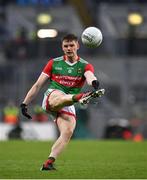 14 August 2021; Matthew Ruane of Mayo during the GAA Football All-Ireland Senior Championship semi-final match between Dublin and Mayo at Croke Park in Dublin. Photo by Seb Daly/Sportsfile