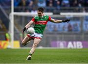 14 August 2021; Patrick Durcan of Mayo during the GAA Football All-Ireland Senior Championship semi-final match between Dublin and Mayo at Croke Park in Dublin. Photo by Seb Daly/Sportsfile