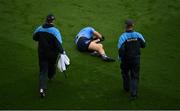 14 August 2021; Dublin medical staff attend to Jonny Cooper during the GAA Football All-Ireland Senior Championship semi-final match between Dublin and Mayo at Croke Park in Dublin. Photo by Stephen McCarthy/Sportsfile