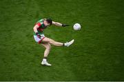 14 August 2021; Patrick Durcan of Mayo during the GAA Football All-Ireland Senior Championship semi-final match between Dublin and Mayo at Croke Park in Dublin. Photo by Stephen McCarthy/Sportsfile