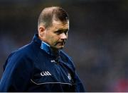 14 August 2021; Dublin manager Dessie Farrell during the GAA Football All-Ireland Senior Championship semi-final match between Dublin and Mayo at Croke Park in Dublin. Photo by Ramsey Cardy/Sportsfile