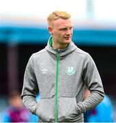 15 August 2021; Liam Scales of Shamrock Rovers before the SSE Airtricity League Premier Division match between Drogheda United and Shamrock Rovers at Head in the Game Park in Drogheda, Louth. Photo by Michael P Ryan/Sportsfile