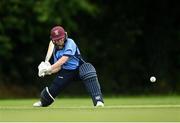 15 August 2021; Celeste Raack of Typhoons during the Arachas Super Series 2021 Super 20 round 5 match between Typhoons and Scorchers at North Kildare Cricket Club in Kilcock, Kildare. Photo by Ramsey Cardy/Sportsfile