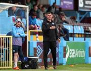 15 August 2021; Drogheda United assistant manager Kevin Doherty during the SSE Airtricity League Premier Division match between Drogheda United and Shamrock Rovers at Head in the Game Park in Drogheda, Louth. Photo by Michael P Ryan/Sportsfile