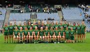 15 August 2021; The Meath squad before the TG4 All-Ireland Senior Ladies Football Championship Semi-Final match between Cork and Meath at Croke Park in Dublin. Photo by Ray McManus/Sportsfile