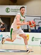 15 August 2021; Christopher Fulton of Ireland during the FIBA Men’s European Championship for Small Countries day five match between Ireland and Malta at National Basketball Arena in Tallaght, Dublin. Photo by Eóin Noonan/Sportsfile