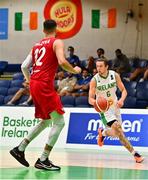 15 August 2021; Lorcan Murphy of Ireland during the FIBA Men’s European Championship for Small Countries day five match between Ireland and Malta at National Basketball Arena in Tallaght, Dublin. Photo by Eóin Noonan/Sportsfile