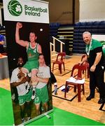 15 August 2021; Ireland head coach Mark Keenan after the FIBA Men’s European Championship for Small Countries day five match between Ireland and Malta at National Basketball Arena in Tallaght, Dublin. Photo by Eóin Noonan/Sportsfile