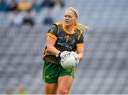 15 August 2021; Meath goalkeeper Monica McGuirk during the TG4 All-Ireland Senior Ladies Football Championship Semi-Final match between Cork and Meath at Croke Park in Dublin. Photo by Ray McManus/Sportsfile