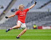15 August 2021; Eimear Kiely of Cork during the TG4 All-Ireland Senior Ladies Football Championship Semi-Final match between Cork and Meath at Croke Park in Dublin. Photo by Ray McManus/Sportsfile