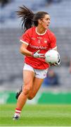15 August 2021; Erika O'Shea of Cork during the TG4 All-Ireland Senior Ladies Football Championship Semi-Final match between Cork and Meath at Croke Park in Dublin. Photo by Ray McManus/Sportsfile