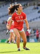 15 August 2021; Erika O'Shea of Cork during the TG4 All-Ireland Senior Ladies Football Championship Semi-Final match between Cork and Meath at Croke Park in Dublin. Photo by Ray McManus/Sportsfile