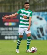 15 August 2021; Danny Mandroiu of Shamrock Rovers during the SSE Airtricity League Premier Division match between Drogheda United and Shamrock Rovers at Head in the Game Park in Drogheda, Louth. Photo by Michael P Ryan/Sportsfile