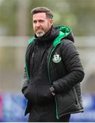 15 August 2021; Shamrock Rovers manager Stephen Bradley before the SSE Airtricity League Premier Division match between Drogheda United and Shamrock Rovers at Head in the Game Park in Drogheda, Louth. Photo by Michael P Ryan/Sportsfile