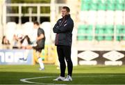12 August 2021; Dundalk head coach Vinny Perth before the UEFA Europa Conference League third qualifying round second leg match between Dundalk and Vitesse at Tallaght Stadium in Dublin. Photo by Ben McShane/Sportsfile