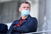 12 August 2021; Dundalk sporting director Jim Magilton before the UEFA Europa Conference League third qualifying round second leg match between Dundalk and Vitesse at Tallaght Stadium in Dublin. Photo by Ben McShane/Sportsfile