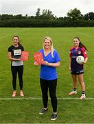 16 August 2021; ‘Girls Play Too 2: More Inspiring Stories of Irish Sportswomen’ is exclusively available in Lidl stores nationwide for only €12.99 until the 5th of September – just in time to inspire children as they prepare to go back to school. On hand to announce the retailer’s exclusive sales period were author of the book and RTÉ Sports broadcaster, Jacqui Hurley, centre, Dublin Ladies footballer and Melbourne Demons AFLW star, Sinéad Goldrick, right, and Irish Olympic athlete, Phil Healy. Photo by Ramsey Cardy/Sportsfile