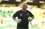 12 August 2021; Dundalk goalkeeping coach Graham Byas before the UEFA Europa Conference League third qualifying round second leg match between Dundalk and Vitesse at Tallaght Stadium in Dublin. Photo by Ben McShane/Sportsfile