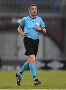 12 August 2021; Referee Alain Durieux during the UEFA Europa Conference League third qualifying round second leg match between Dundalk and Vitesse at Tallaght Stadium in Dublin. Photo by Ben McShane/Sportsfile