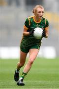 15 August 2021; Aoibheann Leahy of Meath during the TG4 All-Ireland Senior Ladies Football Championship Semi-Final match between Cork and Meath at Croke Park in Dublin. Photo by Stephen McCarthy/Sportsfile