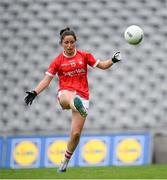 15 August 2021; Eimear Scally of Cork during the TG4 All-Ireland Senior Ladies Football Championship Semi-Final match between Cork and Meath at Croke Park in Dublin. Photo by Stephen McCarthy/Sportsfile