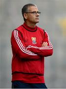 15 August 2021; Cork manager Ephie Fitzgerald during the TG4 All-Ireland Senior Ladies Football Championship Semi-Final match between Cork and Meath at Croke Park in Dublin. Photo by Stephen McCarthy/Sportsfile