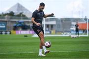 11 August 2021; Sami Ben Amar during a Dundalk training session at Tallaght Stadium in Dublin. Photo by Ben McShane/Sportsfile