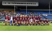 13 August 2021; The Galway squad before the Electric Ireland GAA All-Ireland hurling minor championship semi-final match between Kilkenny and Galway at Semple Stadium in Thurles, Tipperary. Photo by Piaras Ó Mídheach/Sportsfile