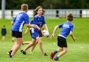 18 August 2021; William Carey, age 11, in action during the Bank of Ireland Leinster Rugby Summer Camp at DLSP RFC in Kilternan, Dublin. Photo by Matt Browne/Sportsfile