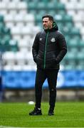 18 August 2021; Shamrock Rovers manager Stephen Bradley during a Shamrock Rovers training session at A. Le Coq Arena in Tallinn, Estonia. Photo by Eóin Noonan/Sportsfile