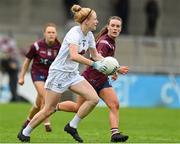 15 August 2021; Grainne Kenneally of Kildare during the TG4 All-Ireland Senior Ladies Football Championship Semi-Final match between Kildare and Westmeath at Parnell Park in Dublin. Photo by Brendan Moran/Sportsfile