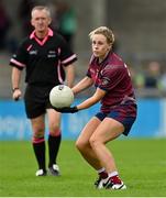 15 August 2021; Fiona Claffey of Westmeath during the TG4 All-Ireland Senior Ladies Football Championship Semi-Final match between Kildare and Westmeath at Parnell Park in Dublin. Photo by Brendan Moran/Sportsfile